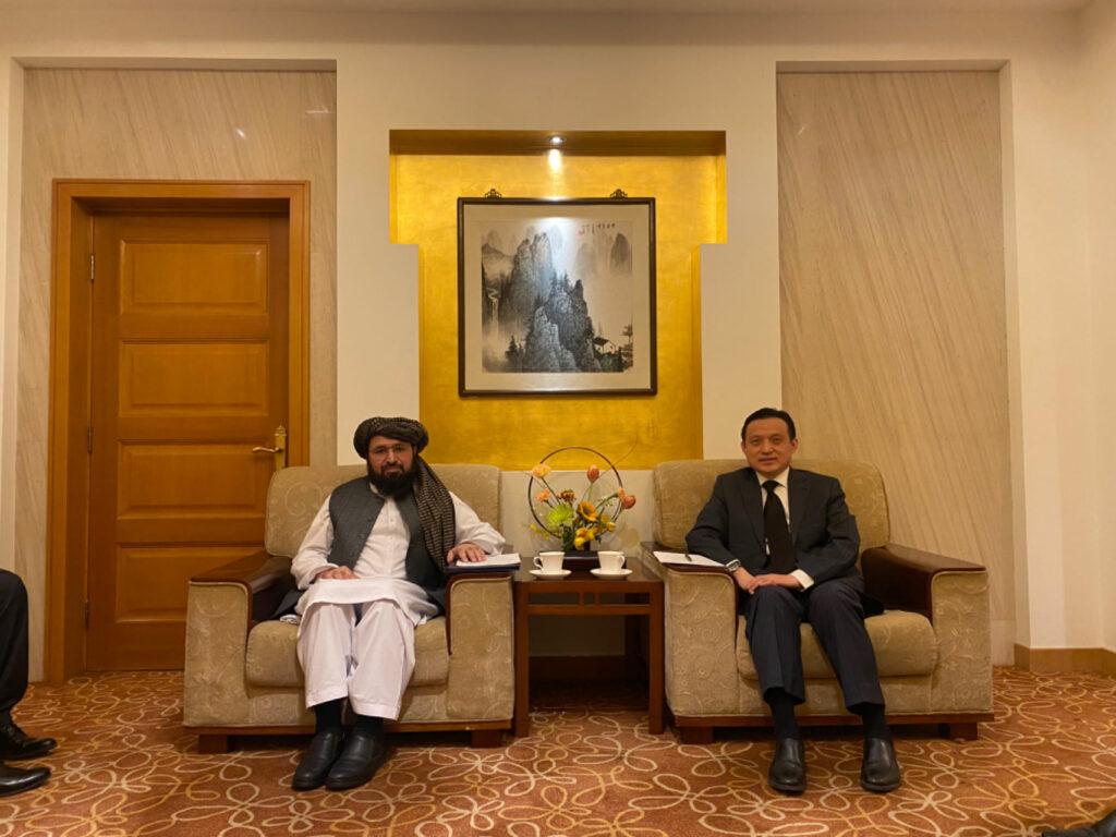 Kabul, Beijing discuss greater diplomatic links