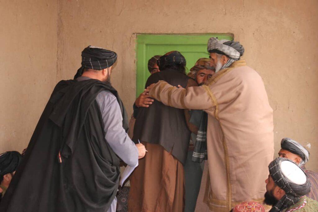 Jawzjan Jirga resolves enmity between 2 rival families