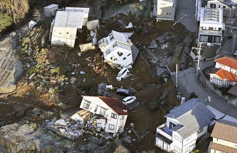 آمار تلفات زمین‌لرزۀ جاپان به ۶۲ تن افزایش یافت