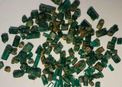 2,867 Carats Panjsher emeralds sold against $296,750