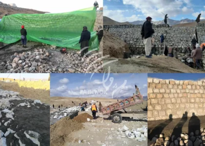 Work launched on 20 check dams in Ghazni to control floodwater