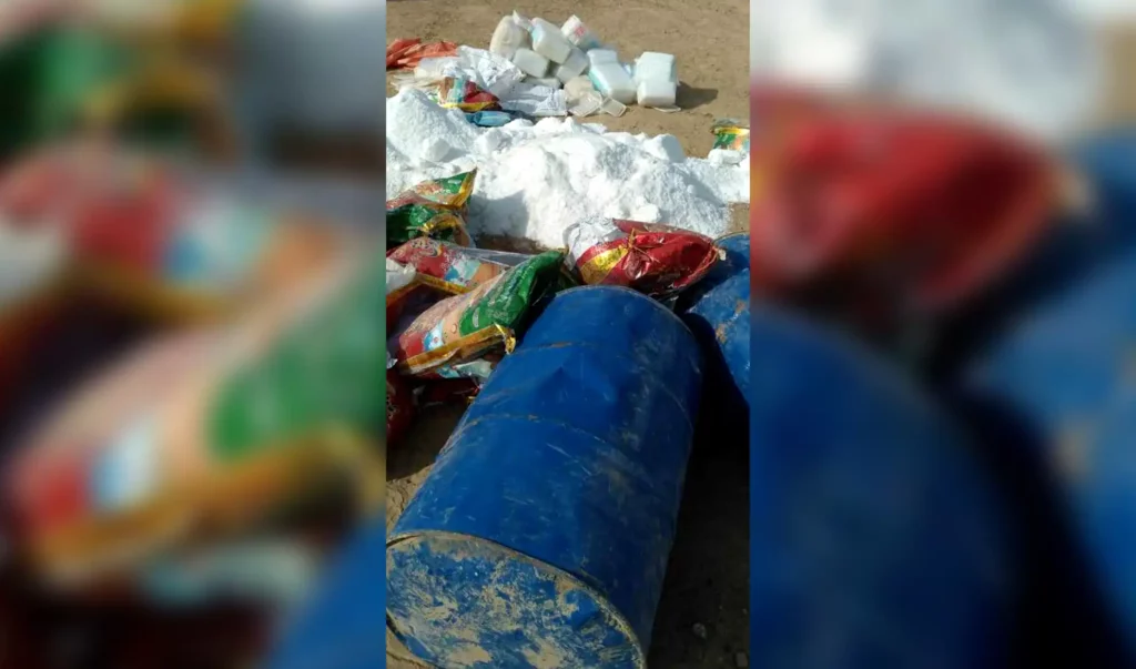 Over 3,500kg narcotics seized, torched in Farah