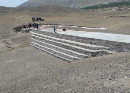 7 check dams worth 17m afs executed in Logar