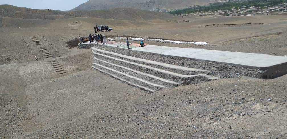 7 check dams worth 17m afs executed in Logar