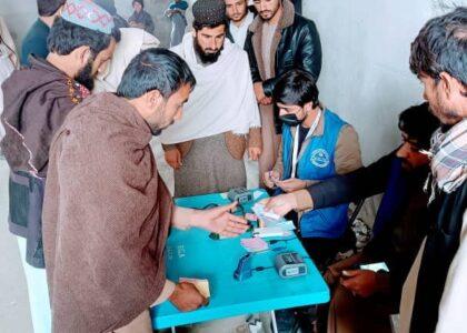 ننګرهار او فراه کې له شاوخوا ۱۸۰۰ کورنیو سره مرستې وشوې