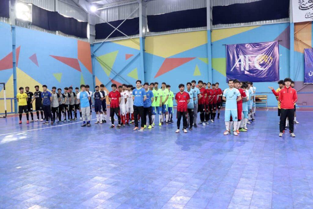 رقابت‌های لیگ الف فوتسال شهر کابل با اشتراک ۱۸ تیم آغاز شد