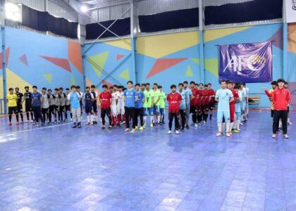League-A futsal tournament starts in Kabul