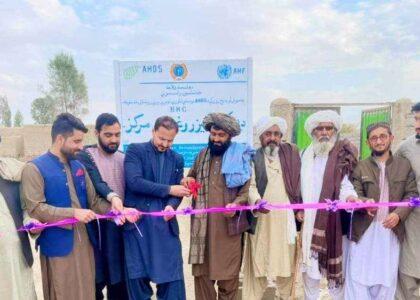 Helmand’s Khanshin district gets hospital