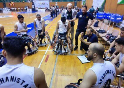 Afghanistan also beats Philippines in wheelchair basketball