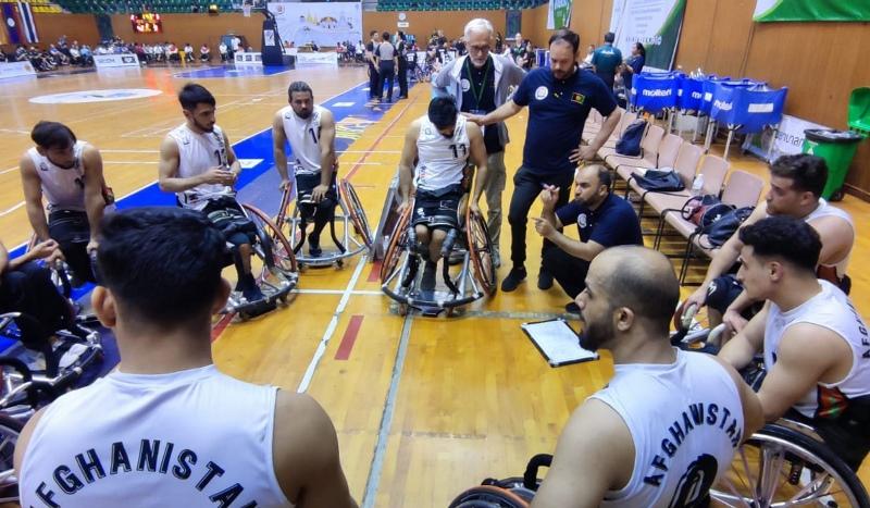 Afghanistan also beats Philippines in wheelchair basketball