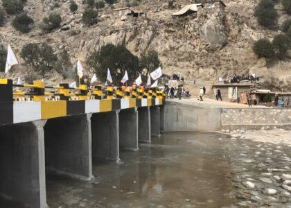 Bridge built on Kunar-Nuristan road in Wammah district inaugurated