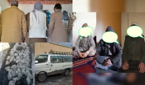شش تن به اتهام کندن‌کاری ساحات باستانی و قاچاق مواد مخدر در غور بازداشت شدند