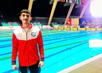 Afghan swimmer finishes second in Philippines contests