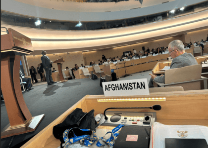 Bennett presents report on Afghanistan human rights