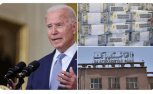 Biden extends freeze on Afghan central bank’s assets