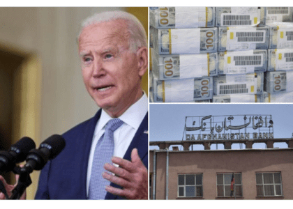 Biden extends freeze on Afghan central bank’s assets