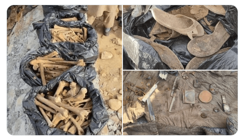 خوست کې له ډله‌ييز قبر څخه موندل شوي جسدونه بېرته خاورو ته وسپارل شول