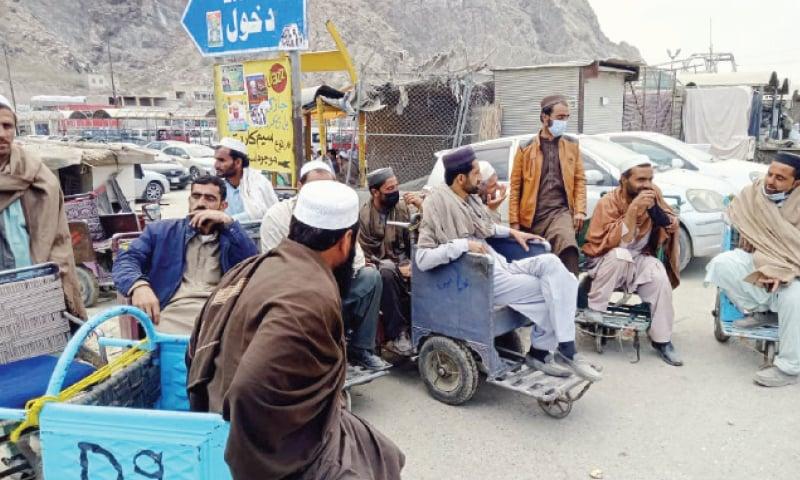 Torkham porters issued with special cards
