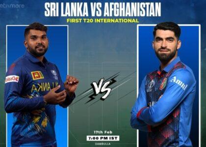 Afghanistan take on Sri Lanka in 2nd T20 today