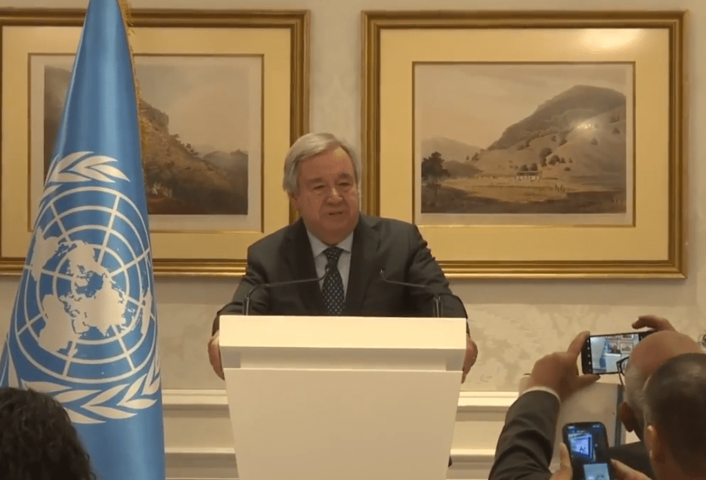 UN wants peaceful, progressive Afghanistan: Guterres