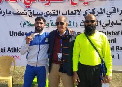 Afghan wins silver medal in Baghdad marathon