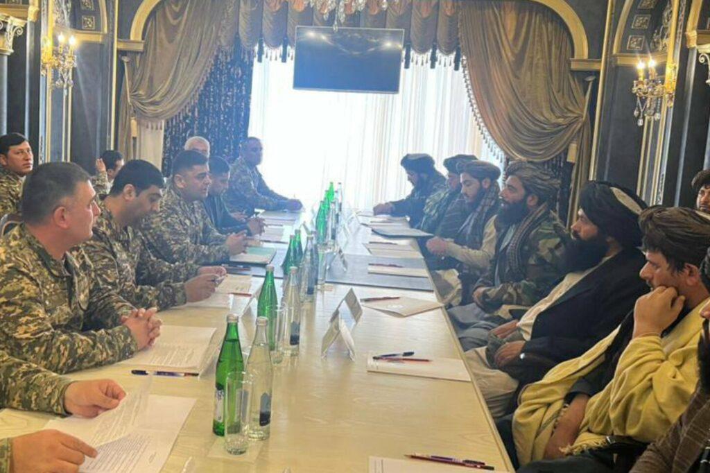 افغان او ازبکستاني پلاوو پر سرحدي مسایلو او دوه اړخیزو همکاریو ‎خبرې وکړې