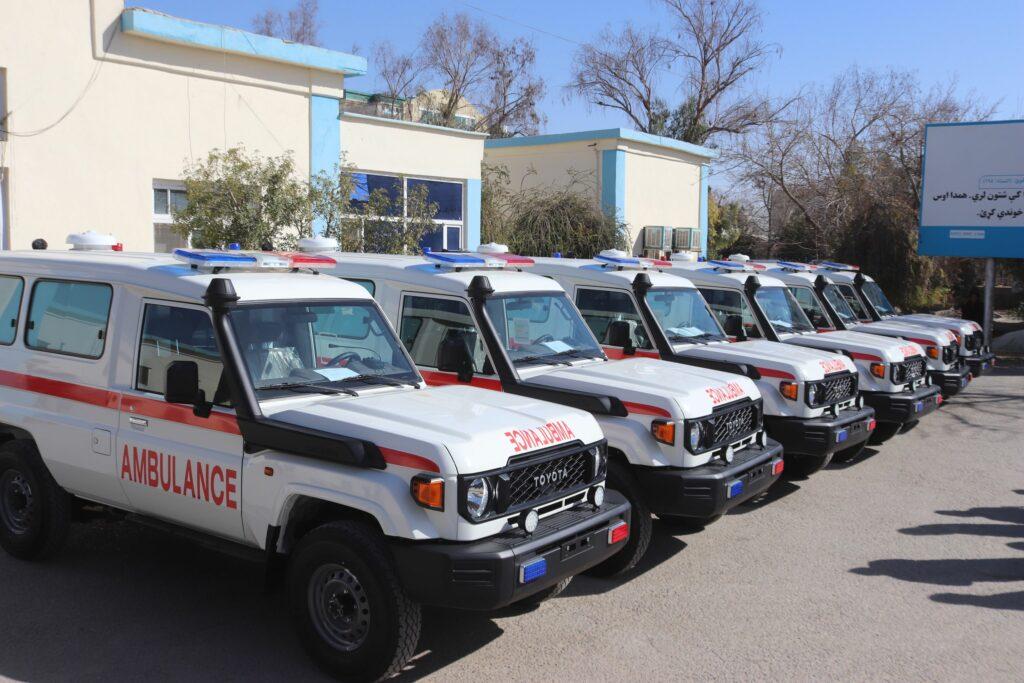 Japan donates 6 ambulances worth $450,000 to Kandahar