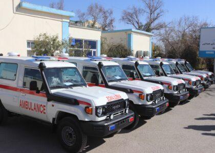 Japan donates 6 ambulances worth $450,000 to Kandahar