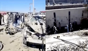 بلوچستان کې د ټاکنیزو دفترونو مخې ته دوو چاودنو لسګونو کسانو ته مرګ‌ژوبله اړولې