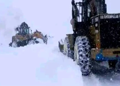 Ghor-Kabul highway shut by heavy snowfall