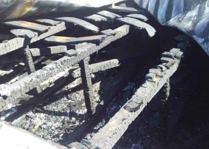 Fire sweeps through health center building in Parwan