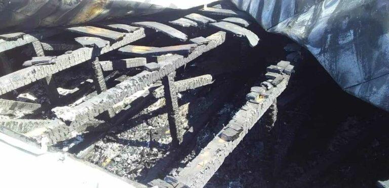 Fire sweeps through health center building in Parwan