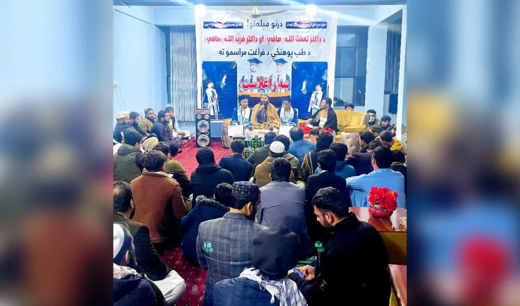 Kunar residents now hold literary sittings on happy occasions