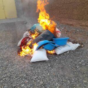 سه کارخانۀ تولید مواد مخدر در نیمروز از بین برده شد