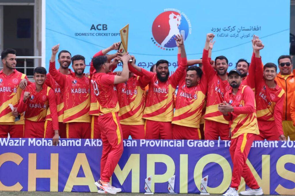 Kabul B win grade-1 provincial tournament 