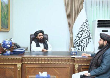 Ambassador Shakib briefs FM Muttaqi on Kabul-Islamabad ties