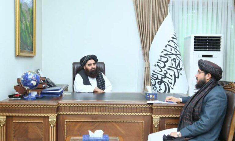 Ambassador Shakib briefs FM Muttaqi on Kabul-Islamabad ties