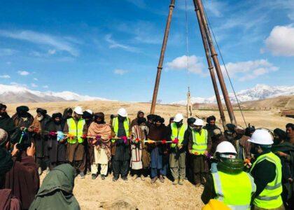 2 water supply networks being constructed in Uruzgan