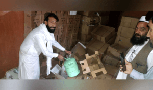 Dangerous variety of CFC gas seized at Torkham