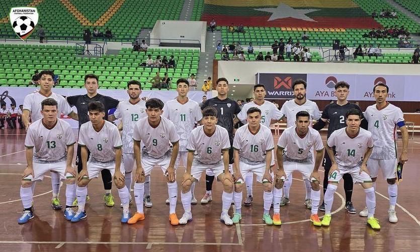 میانمار در مسابقه دوم دوستانه تیم ملی فوتسال افغانستان را شکست داد