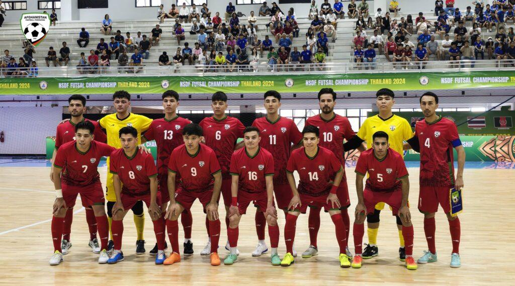 تیم ملی فوتسال افغانستان در رقابت‌های بین‌المللی چهارجانبه امروز به مصاف تایلند می‌رود