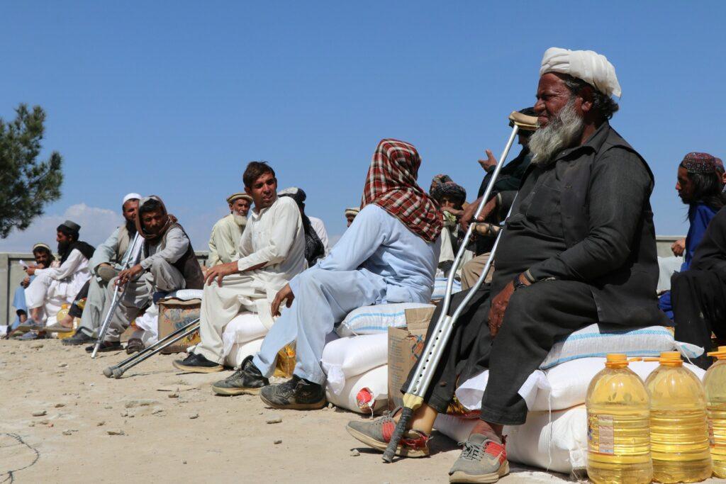 Above 1,800 families distributed food aid in Logar, Khost