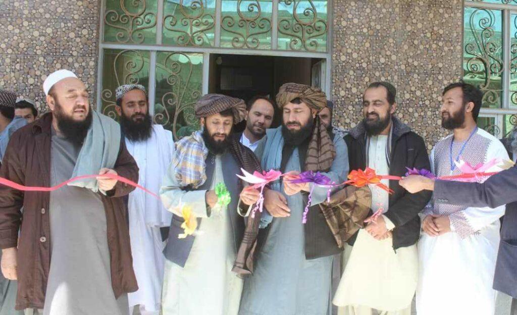 یک کلينيک ۱۰ بستر تداوی معتادین در شهر زرنج افتتاح شد