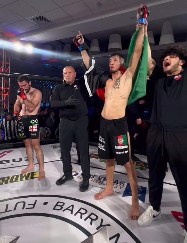 د ازادو سیالیو افغان لوبغاړي خپل ګرجستاني سیال ته ماته ورکړه