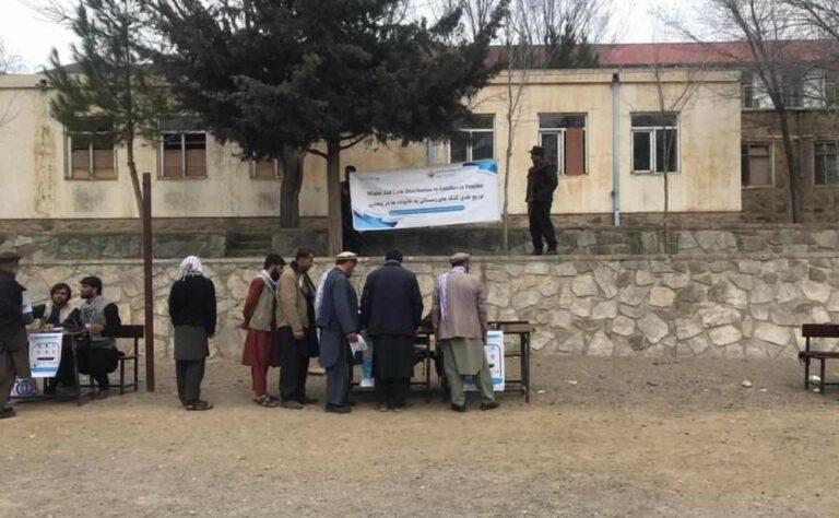 1,678 poor families get cash assistance in Panjsher