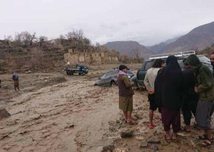 جاری شدن سیلاب‌ها در پروان دو کشته و زخمی بر جا گذاشت