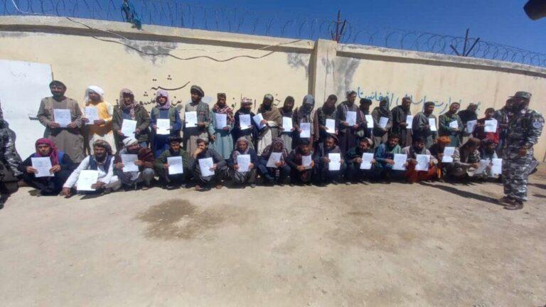 50 prisoners freed in Ghor to celebrate Eid with families