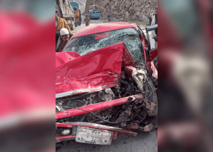 Baghlan accident leaves 1 dead, 4 injured
