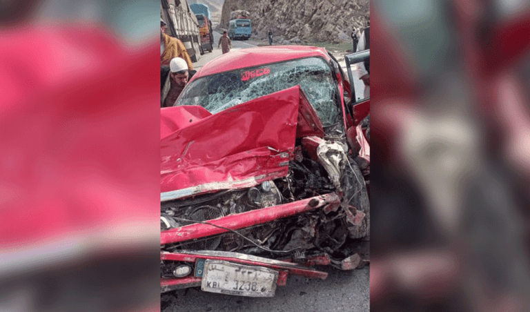 حادثۀ ترافیکی در بغلان جان یک تن را گرفت و چهار زخمی بر جا گذاشت