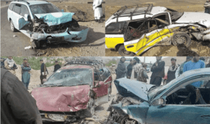 رویدادهای ترافیکی در چهار ولایت سه کشته و ۱۵ زخمی بر جا گذاشت